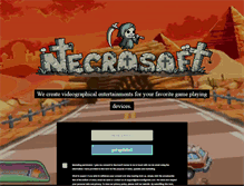 Tablet Screenshot of necrosoftgames.com